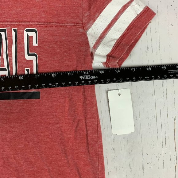 Arizona Cardinals NFL Medium Casual T-Shirt Red New Youth Girls - Picture 4 of 5